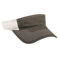 Heavy Washed Cotton Twill Visor